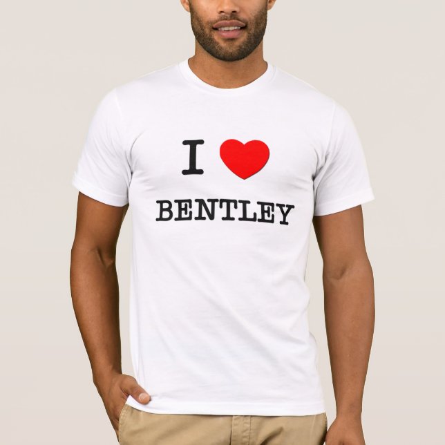 Jag älskar Bentley T-shirt (Framsida)