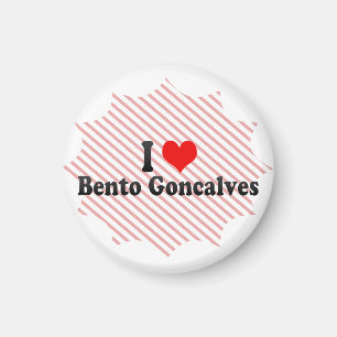 Jag älskar Bento Goncalves, Brasilien Magnet