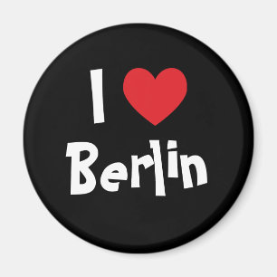 Jag älskar Berlin Magnet