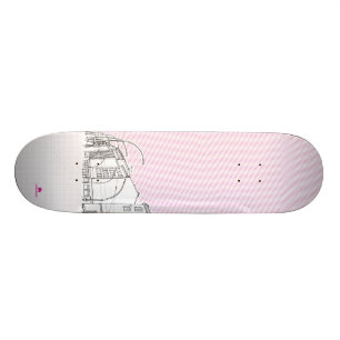 Jag älskar Berlin Skateboard