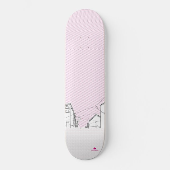 Jag älskar Berlin Skateboard (Framsida)