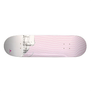 Jag älskar Berlin Skateboard Bräda 20,5 Cm