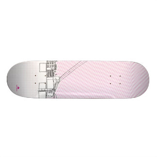 Jag älskar Berlin Skateboard Bräda 21,5 Cm