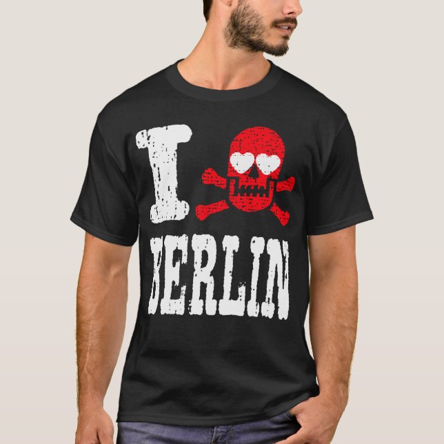 JAG ÄLSKAR BERLIN T SHIRT (Framsida)