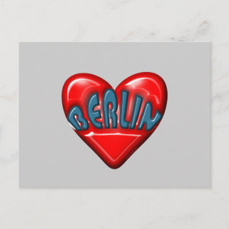 Jag älskar Berlin Vykort