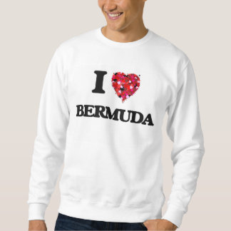 Jag älskar Bermuda Lång Ärmad Tröja