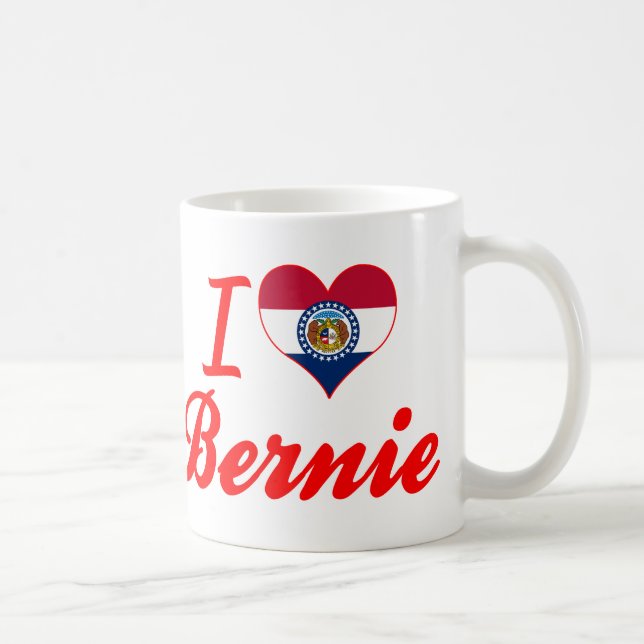 Jag älskar Bernie, Missouri Kaffemugg (Höger)