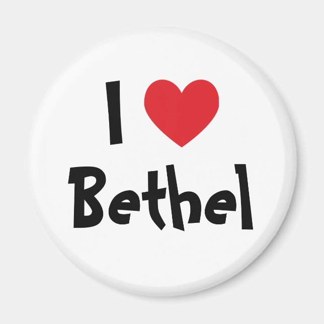 Jag älskar Bethel Magnet (Framsidan)