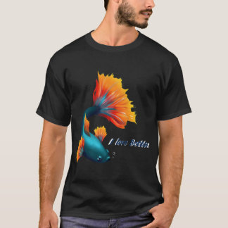 Jag älskar bettas t shirt