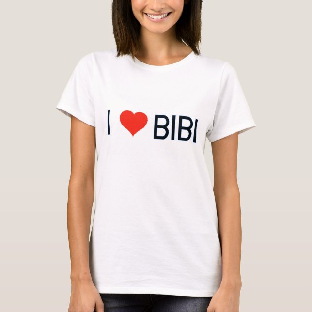 Jag älskar Bibi Tröja (Framsida)