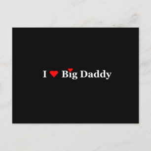 Jag älskar Big Pappa Vykort