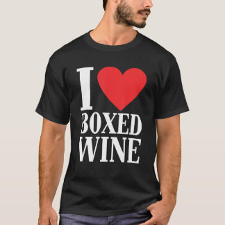 Jag älskar billigt boxviner Vin  1 T Shirt