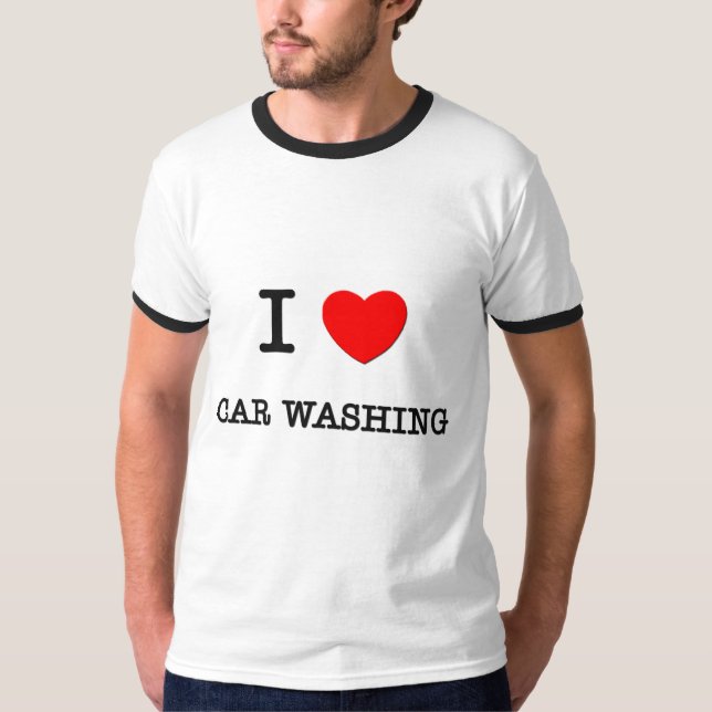 JAG ÄLSKAR BILTVAGNING TEE (Framsida)