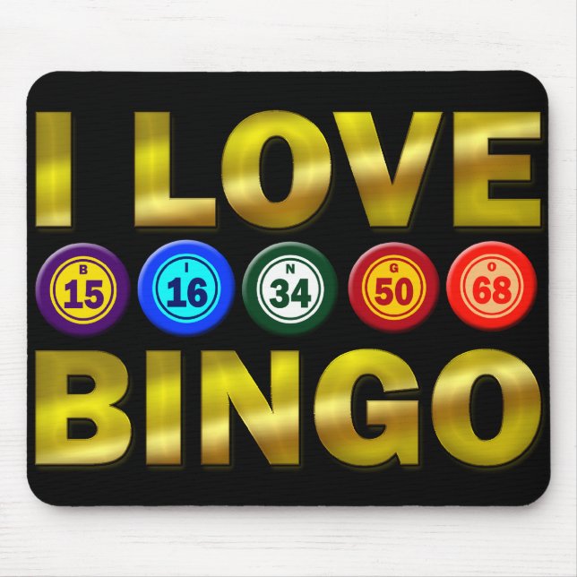 JAG ÄLSKAR BINGO MUSMATTA (Framsidan)