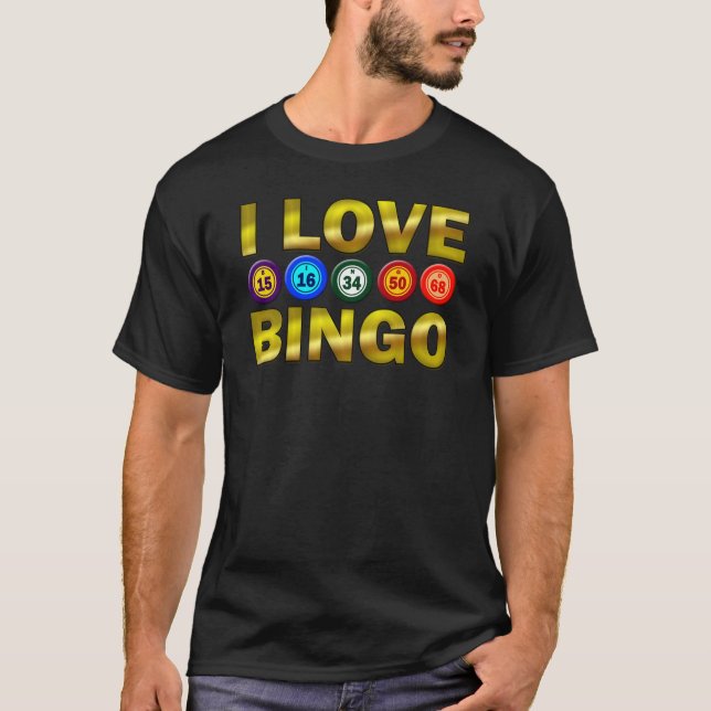 JAG ÄLSKAR BINGO T-SHIRT (Framsida)