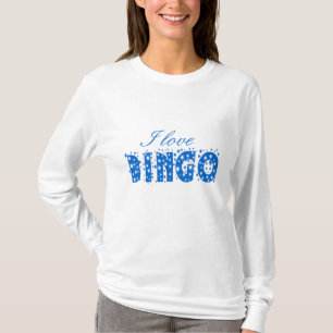 Jag älskar Bingo Tee Shirt
