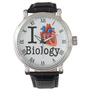 Jag älskar biologi armbandsur