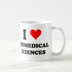 Jag älskar Biomedicalvetenskaper Kaffemugg