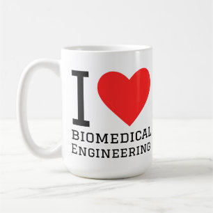 Jag älskar biomedicinsk ingenjörskonst kaffemugg