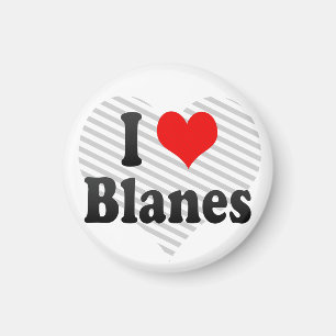 Jag älskar Blanes, Spanien Magnet
