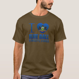 Jag älskar blåttboll, PA Tee