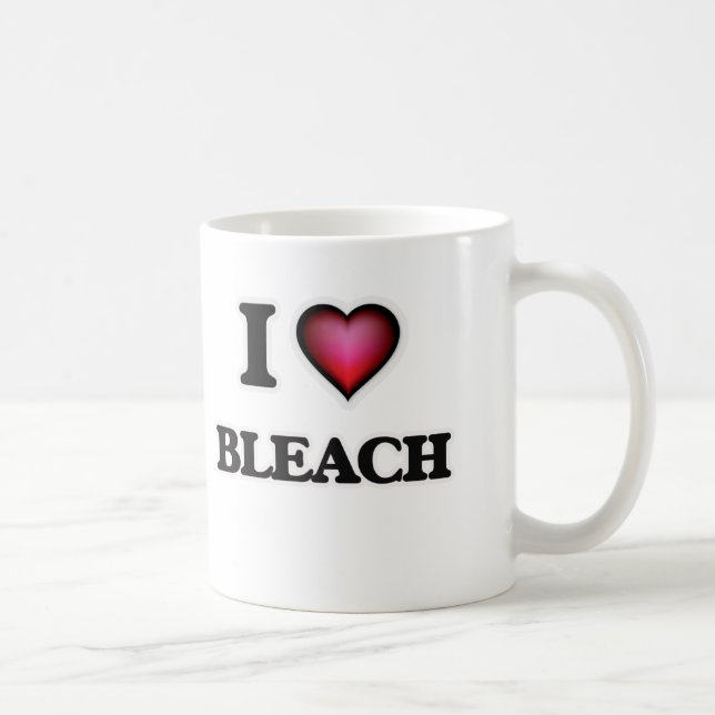 Jag älskar blekmedel kaffemugg (Höger)