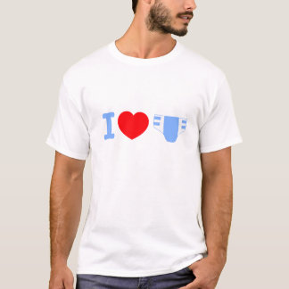 Jag älskar blöjaT-tröja T-shirt