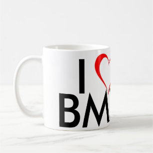 Jag älskar BMX Kaffemugg