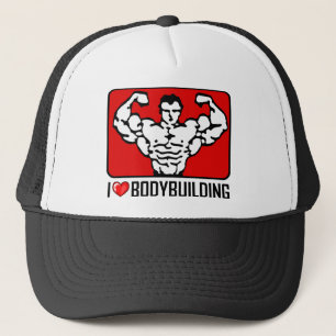 Jag älskar Bodybuilding Truckerkeps