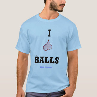 Jag älskar bollar t-shirt