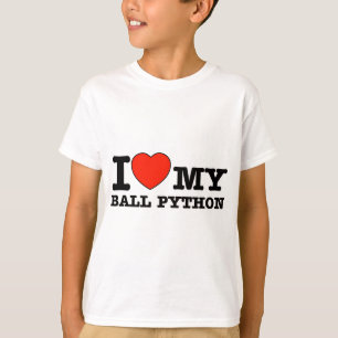 Jag älskar bollpytonormen tee