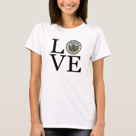 Jag älskar bönder marknadsför T-tröja T Shirt