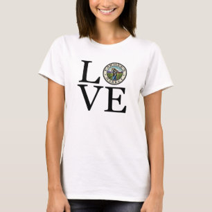 Jag älskar bönder marknadsför T-tröja T Shirt