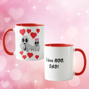 Jag älskar BOO Pappa (från Dotter) Mugg
