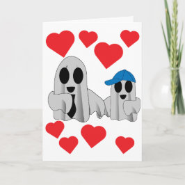 Jag älskar BOO Pappa från son Kort