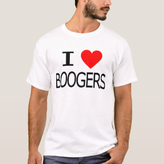 Jag älskar Boogers Tee Shirt
