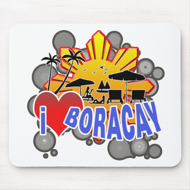 Jag älskar Boracay Musmatta (Framsidan)