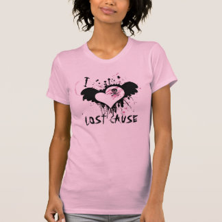 JAG ÄLSKAR BORTTAPPADT ORSAKAR T SHIRT
