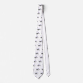 Jag älskar Borzoi Slips