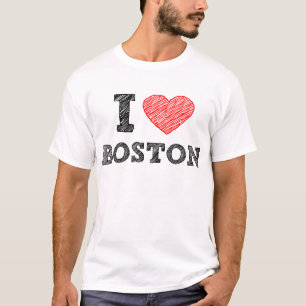 Jag älskar Boston T Shirt