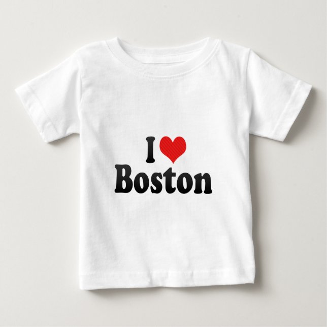 Jag älskar Boston Tröja (Framsida)