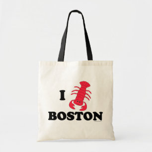 Jag älskar Boston Tygkasse