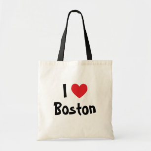 Jag älskar Boston Tygkasse