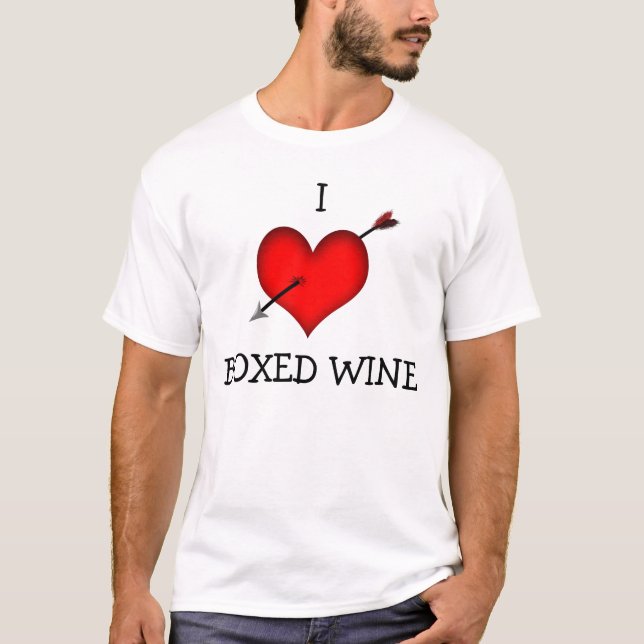 JAG ÄLSKAR BOXATS VIN TRÖJA (Framsida)