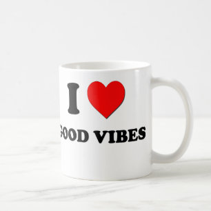 Jag älskar bra Vibes Kaffemugg