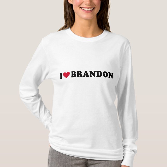 JAG ÄLSKAR BRANDON T SHIRT (Framsida)