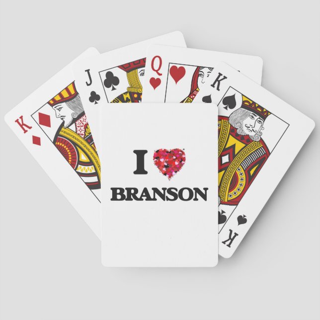 Jag älskar Branson Kortlek (Baksidan)