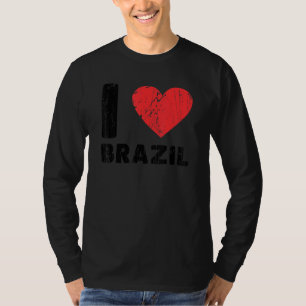 Jag älskar Brasilien Jag älskar Brasilien Familjer T Shirt