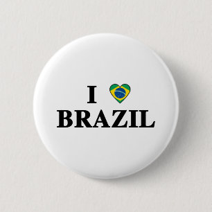 Jag älskar Brasilien Knapp