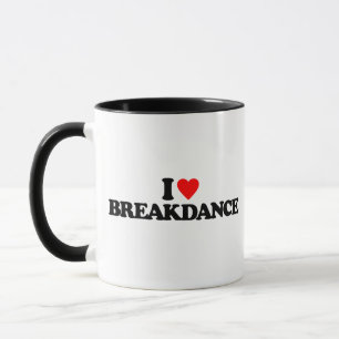 JAG ÄLSKAR BREAKDANCE MUGG